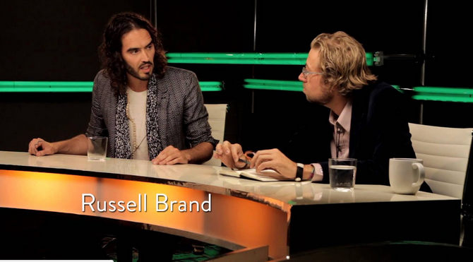 Mind Shift, with Russell Brand & Eve Ensler, Enlightening Our Global Culture