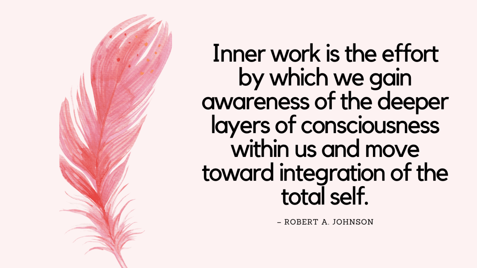 The Importance of Inner Work